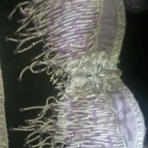 Hand beaded bellyou dance cost3